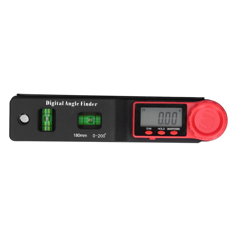 Digital Ruler Auto Shutdown Function LCD Display Engineering Plastics Digital