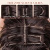 Sangtok Long Ombre Blonde Layered Wig with Bangs for Women,