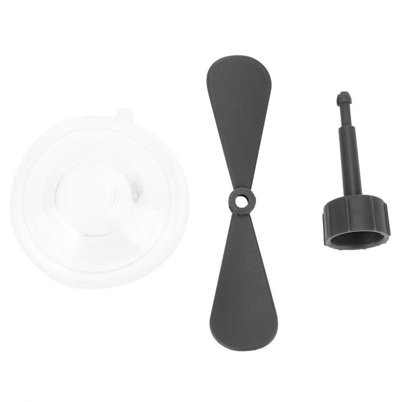Aramox Bike Helmet Propeller, Decorative Helmet Suction Cup Rubber and