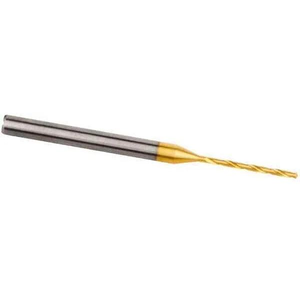 Kennametal 4149152 Jobber Length Drill Bit: 2.3mm Dia, 140°, Carbide/TiAlN