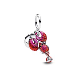 TCZNAF Animal Moments Charms Bracelets Bead Compatible for Bracelet Jewellery for Women Mother's Day Valentine's Day, Sterling Silver Cubic Zirconia