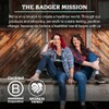 Badger - Aceite embarazado Rose del vientre y vainilla -