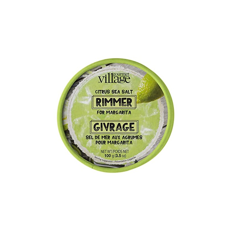 Gourmet du Village Rim Trim Margarita Salt Canister