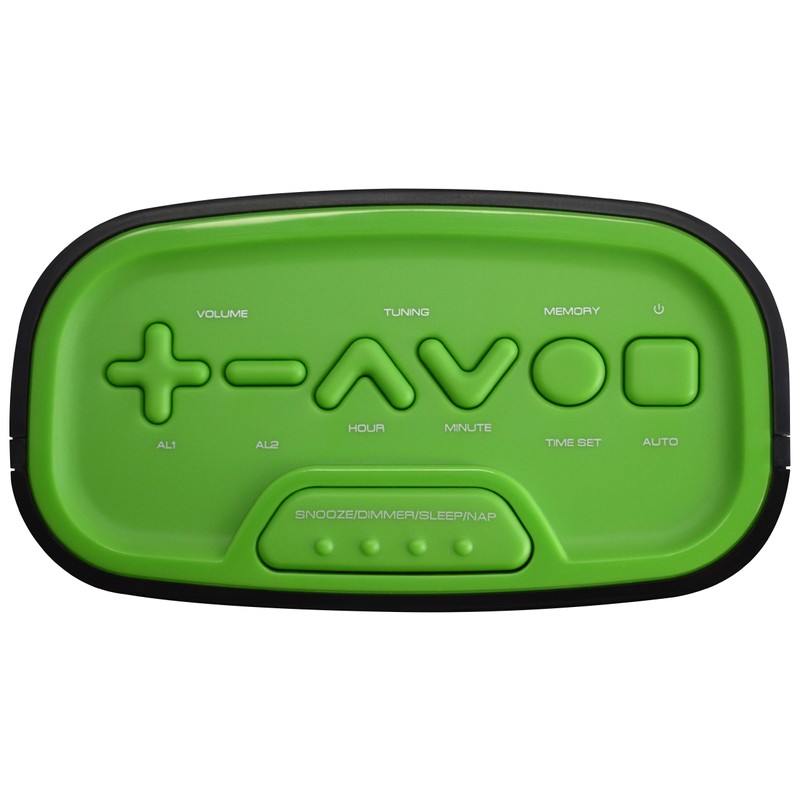 Technoline WT 465 LED Radio Alarm Clock with Play Controller