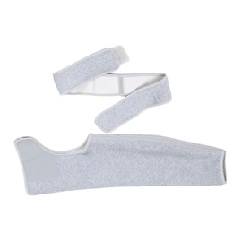 BESPORTBLE One-arm Shoulder Pad Shoulder Surgery Shoulder Fracture Brace Medical Sling Arm Shoulder Compression Brace Shoulder Warp Arm Brace for Stabilizes Spandex Light Grey