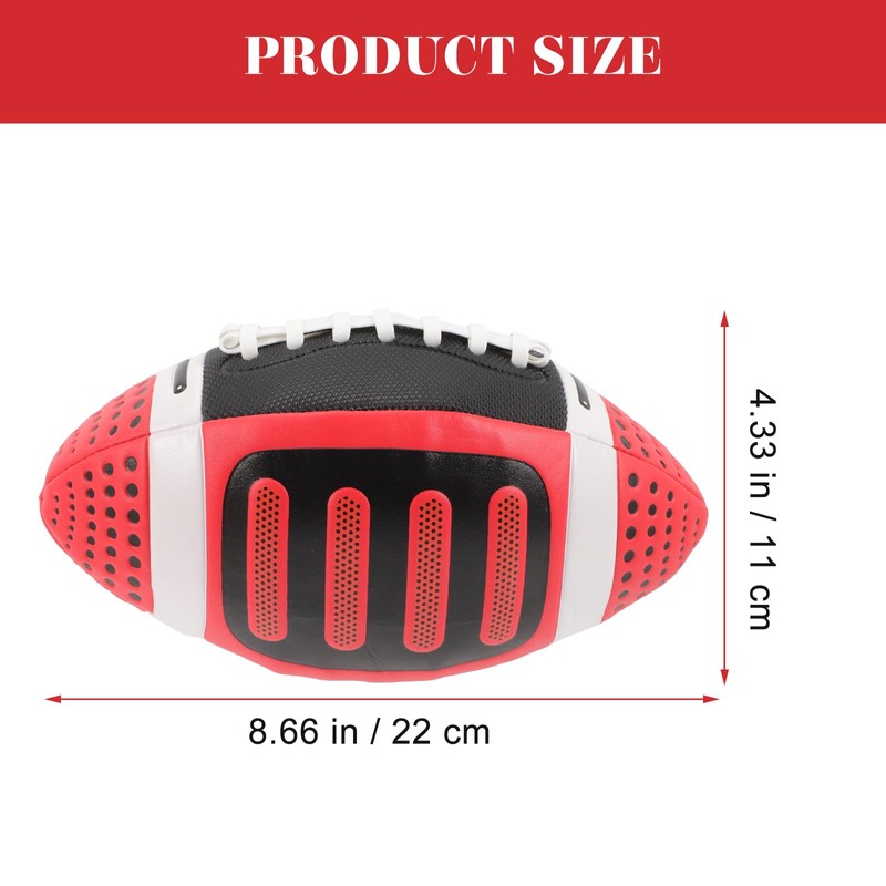 iplusmile Rugby Ball #3 Junior Rugby Ball Replica Ball Primary