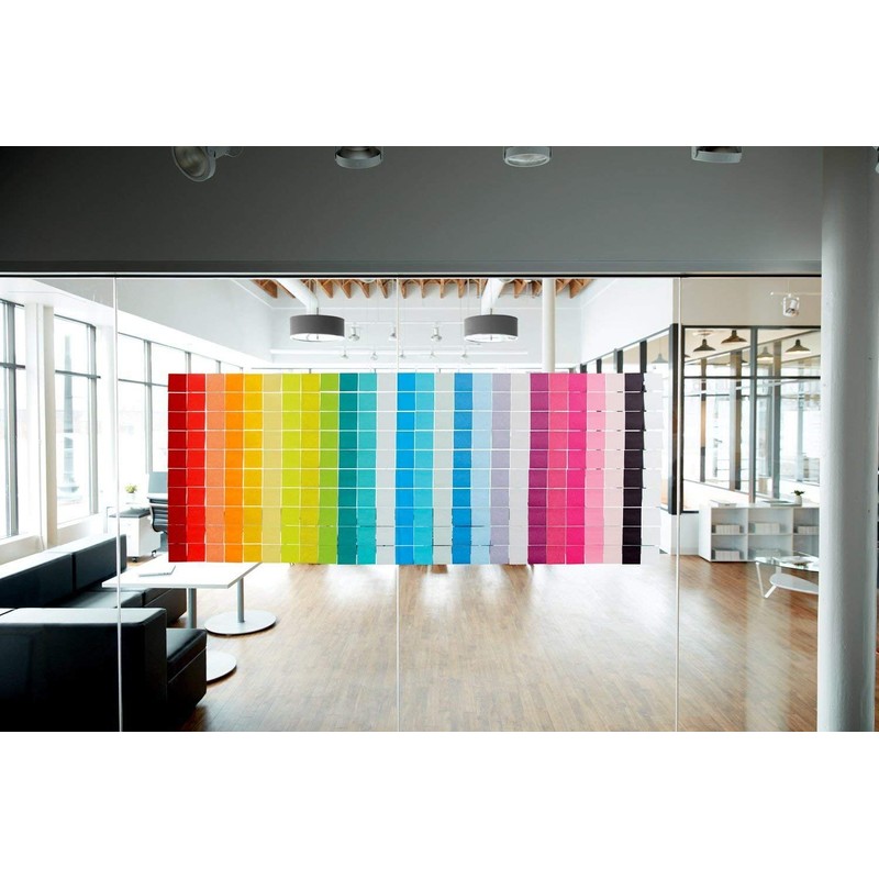 Super Sticky Notes, 2X Sticking Power, 3 x 3-Inches, Black,