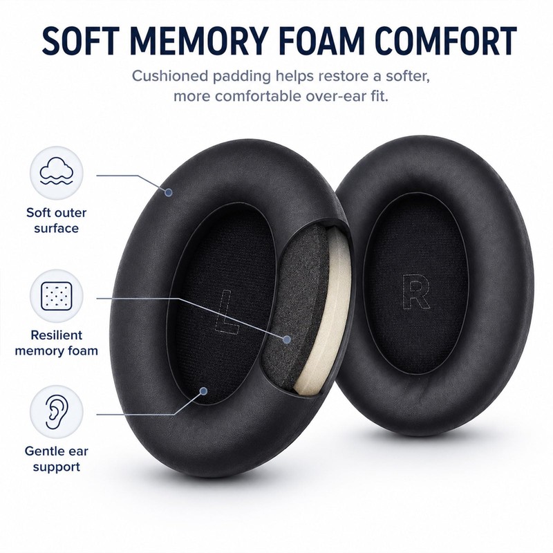 QuietComfort Ultra Replacement Earpads for Bose QC Ultra (2nd Gen)