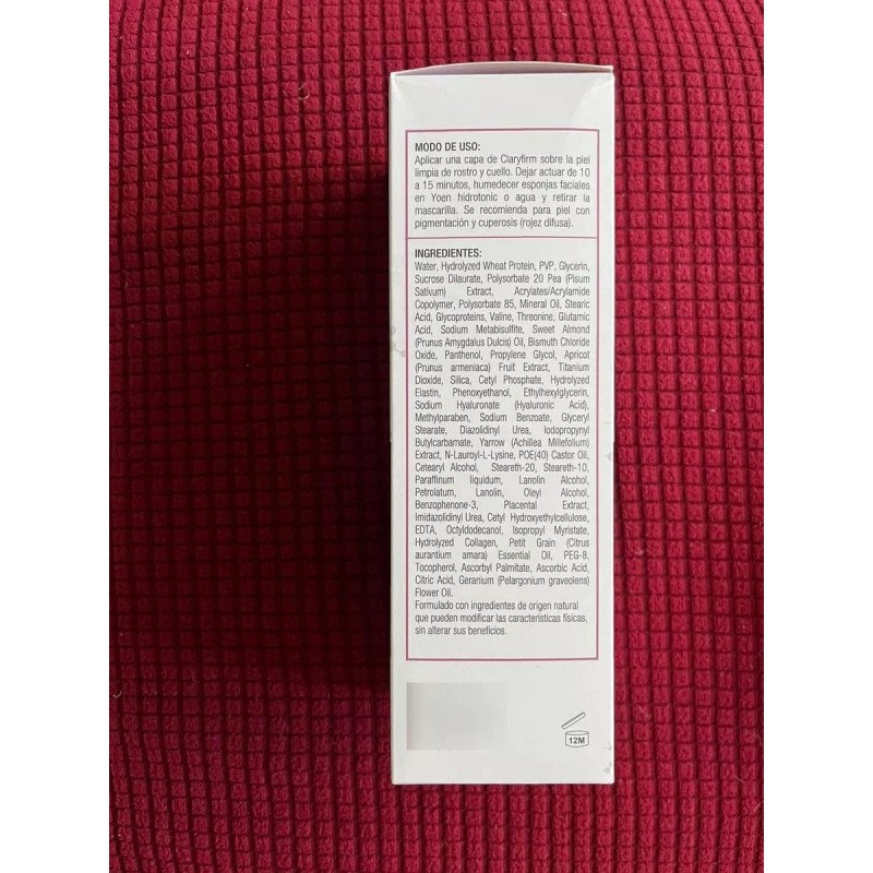 Aspidpro Mascarilla Aclaradora Reafirmante Claryfirm 240g