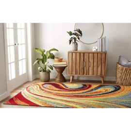 Home Dynamix Adja Modern Area Rug, Splash (3'3" x 4'3")