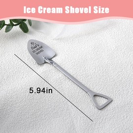Cool Fathers Day Birthday Gifts for Dad Funny Dad’s Ice Cream Spoon for Ice Cream Lover Daddy Dad’s Day Gifts for Dad Birthday Gift from Daughter Son Unique Father in Law Gift Ideas