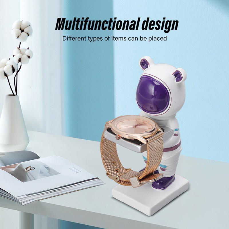 Resin Watch Stand Handmade Figurine Model Decorative Watch Display Stand