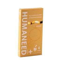 HUMANEED+protect Oral Rehydration Liquid, 16.9 fl oz (500 ml) x 4 Bottles, Mandarin Flavor Powder, Delicious and Efficient Hydration