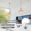XIGUCUCN Battery Operated Pendant Lights 2 Pack,Rechargeable Pendant Light with