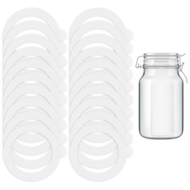 13 Glass Rubber Rings for Preserving Jar Lids, Preserving Jars