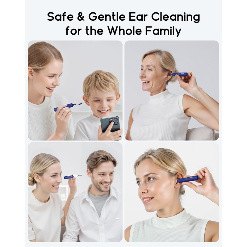 BEBIRD Ear Cleaning Camera Wax Removal Tool kit, Flexible Ear