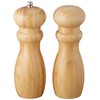 Bamboo Natural Wooden Bamboo Salt & Pepper Mill Spice Grinder