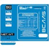 Blu-e Bcaas Aminoácidos 50 Servicios 500 G Sabor Naranja