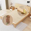 LIKERAINY Centre Support Bed Connector Bed Fitting Wooden Beam Suspension