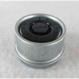 1.980" EZ-Lube Bearing Zinc Plated Grease/Dust Cap & Plug