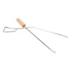 Fire Pit Tongs Heavy Duty Stainless Steel Lengthen Widen Thicken
