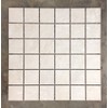 2x2 Beige Matte Porcelain Mosaic Floor and Wall Tile