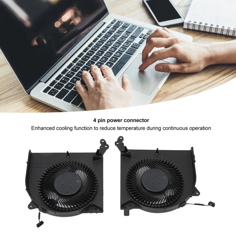 Laptop CPU GPU Cooling Fan Replacement for Legion 5 15IMH05H