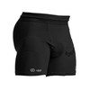 iGD Men's Compression + Ductor Shorts V2 L Black