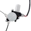 WEDOAUTO 741-300 Front Driver Side Power Window Regulator And Motor