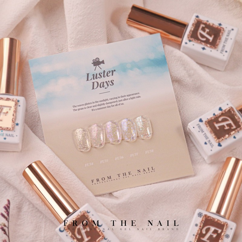 classic nail From the Nail Luster Days Glitter Gel +