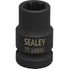 Sealey VS0985 1/2" Sq Drive 14mm Square Ribe Brake Caliper