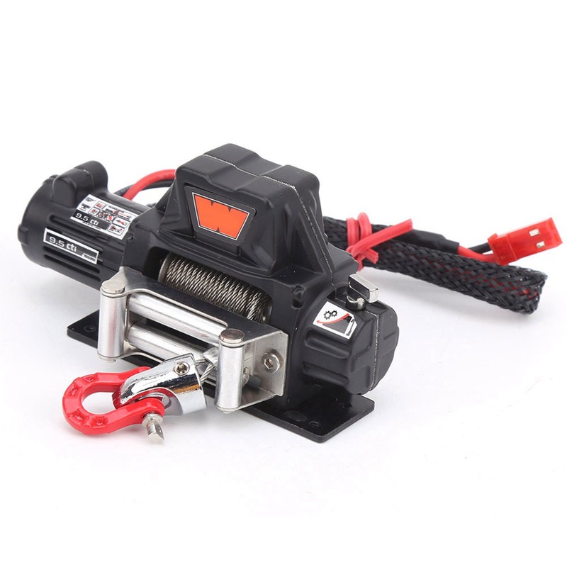 RC Model Winch with Remote Control Controller for TRX4 D90