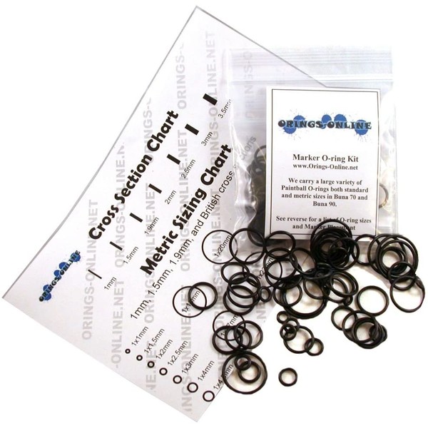 Spyder Victor II 2 Paintball Marker O-Ring Kit (2X or 4X Rebuilds)