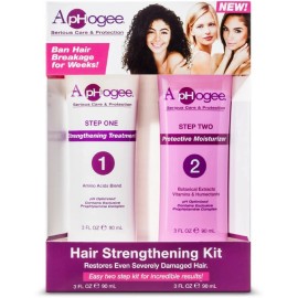 Aphogee Stop Breakage Treatment Hair Strengthening Kit Repair & Strengthen Hair
