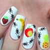 Whats Up Nails - Fruits Vinyl Stencils for Nail Art