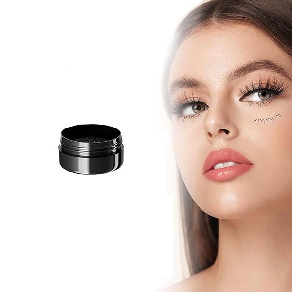 SKYVII Black Lower Eyelash Stamp, Black Brown Eyelash Stamp with
