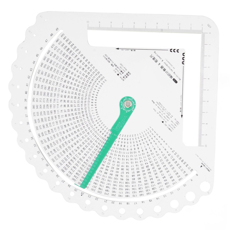 Knitting Ruler Knitting Gauge Measuring Tool Multifunctional Accurate Knitting Stitch