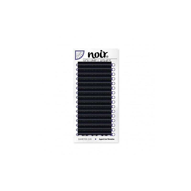 Noir Volume Lashes Mega Volume Lashes Individual 0.05 C curl