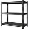 3-Tier Garage Shelving Unit, Adjustable Steel Utility Storage Rack with