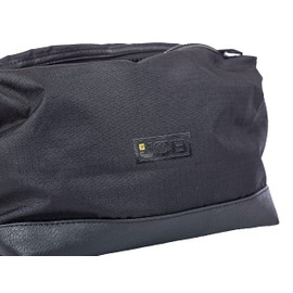 JCB - Black Rip Stop Nylon PVC Base Waterproof - Travel Wash Bag - Zipped Travel Bags for Men - Travel Accessories - JCBWB02