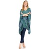 Sakkas Adalwin Desert Sun Lightweight Circle Ponch Tunic Top Blouse