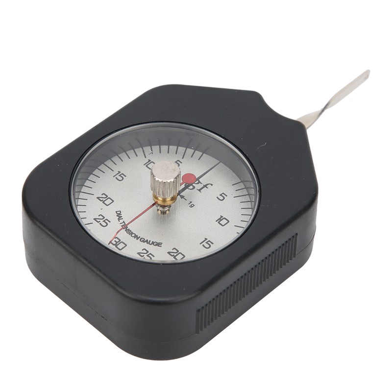SEG‑30‑2 Tension Meter Gauge Double Needle Switch Dynamometer Tensiometer 30g