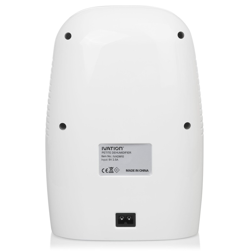 Ivation IVADM10 Powerful Small-Size Thermo-Electric Dehumidifier - for Smaller Room,