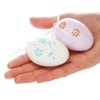 com-four® Easter eggs for hanging, hand-painted Easter decoration in great