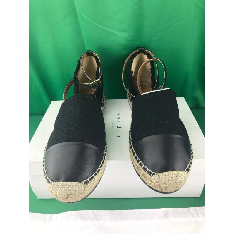 Sandro Paris Espadrilles Sandal SZ 40