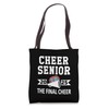 Cheer Senior Class 2025 Cheerleader Senior Night Graduation Tote Bag