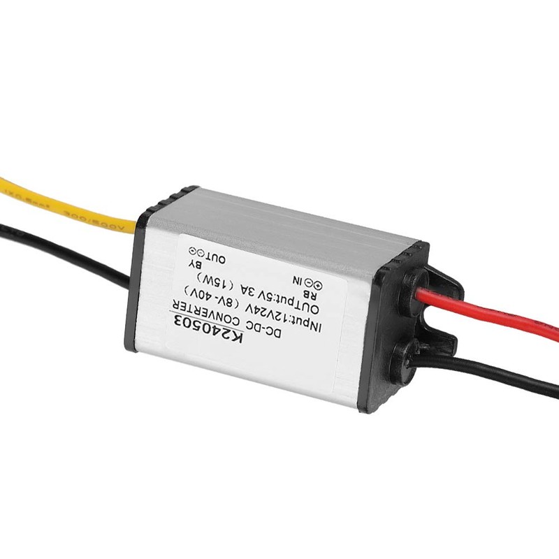 ANKROYU DC-DC 12V/24V To 5V 3a Converter, Converter Step Down