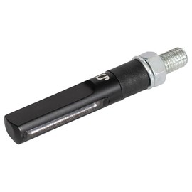gazzini COB LED Indicator Motorcycle E Approved Enrico 12 V 8 W, Motorcycle Indicator LED Black, for Front or Rear, Universal Motorcycle Indicator, One Piece