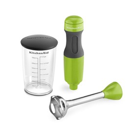 KitchenAid KHB1231GA 2-Speed Hand Blender, 8", Green Apple