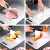 Stainless Steel Chopping Board, Thick Metal Chopping Board, Cutting Mat,